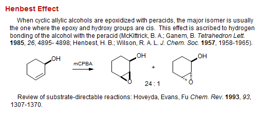 Henbest Effect