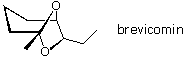 Brevicomin, a bicyclic 6,8-dioxabicyclo acetal pheromone of the western pine beetle